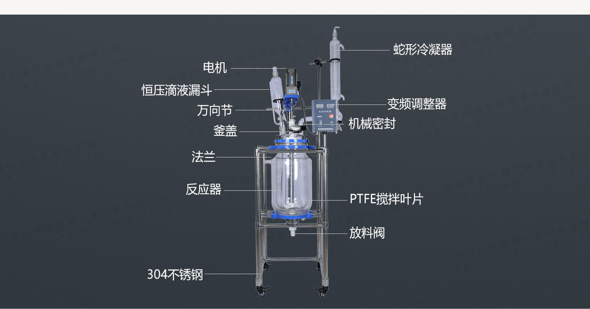 S-20L双层玻璃反应釜