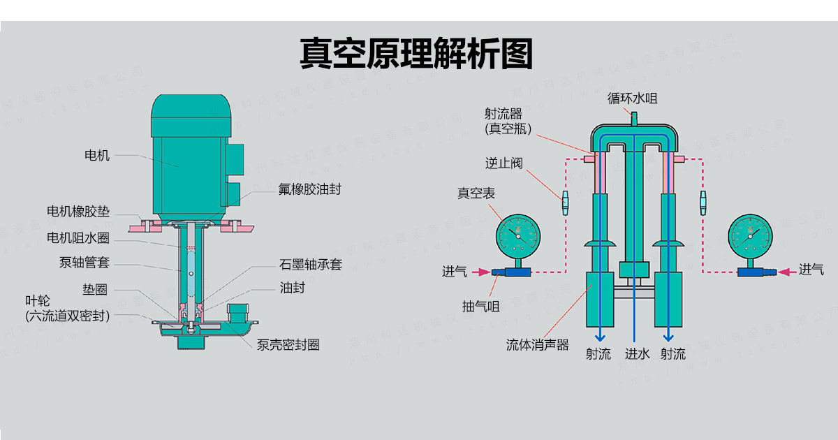 台式循环水式多用真空泵